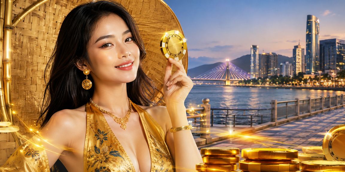 Người chơi tại Đà Nẵng nhận bonus nạp tiền với phong cảnh biển đặc trưng