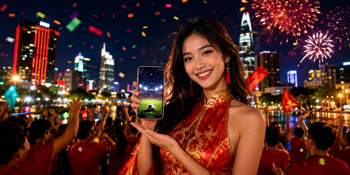Cảnh casino online sôi động tại Việt Nam với giao diện đẹp mắt trên điện thoại
